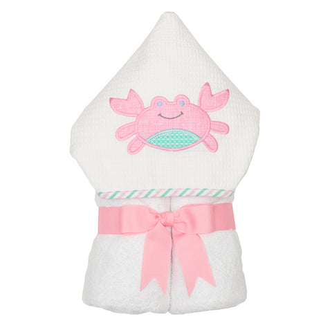 Everykid Towel - Pink Crab