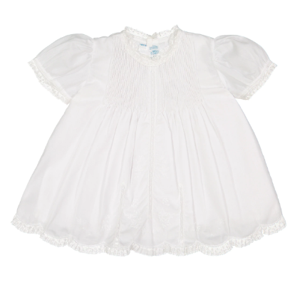 Newborn Baby Girls Lace Trim Slip Dress