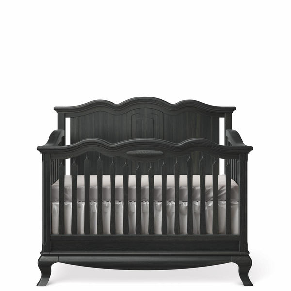 Cleopatra Convertible Crib / Solid Back