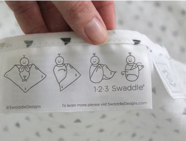 Marquisette Swaddle Blanket - Champagne, Soft Black