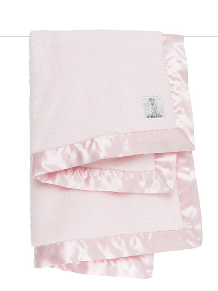 Pink Chenille Baby Blanket