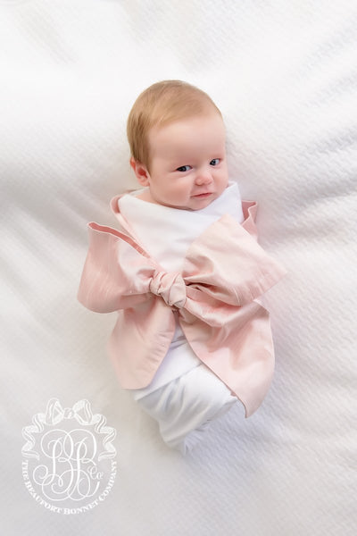 Silk Bow Swaddle ® Southern Blush Silk