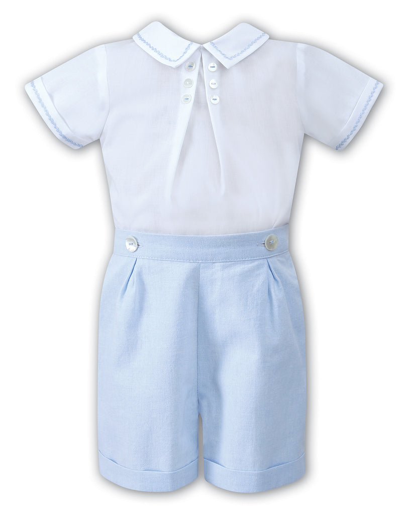 Boys 2pc Dressy Button-On Shortset