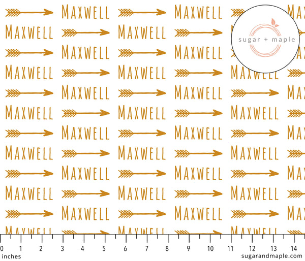 Sugar + Maple Small Blanket & Hat Set - Arrow