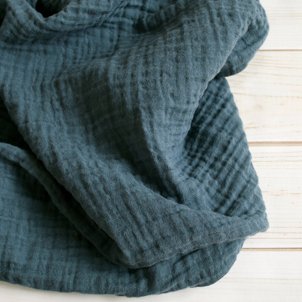 Sugar + Maple Classic Muslin Swaddle - Balsam Green - OUT OF STOCK