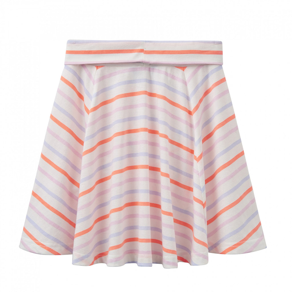 Izzie Multi Stripe Jersey Skater Skirt -DISCONTINUED