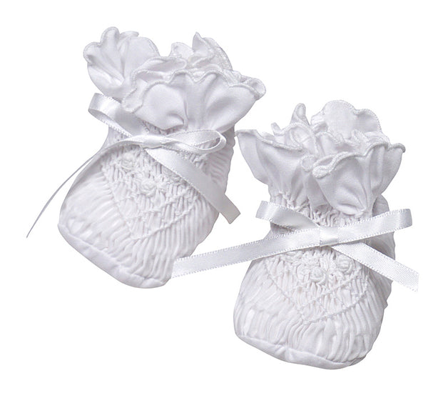 Baby Girl Smocked Booties