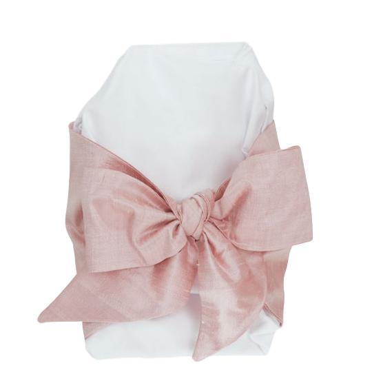 Silk Bow Swaddle ® Southern Blush Silk
