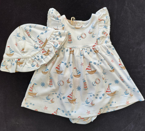 Baby Club Chic Ocean Adventure Dress & Panty