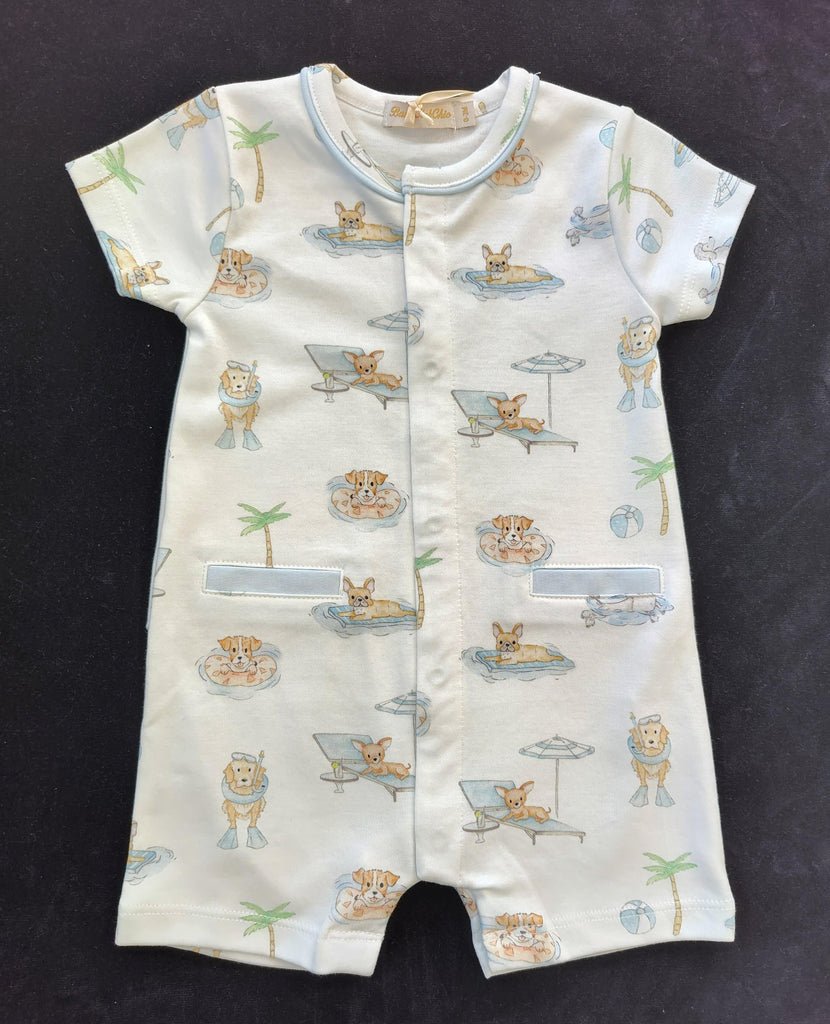 Baby Club Chic Doggie Resort Romper