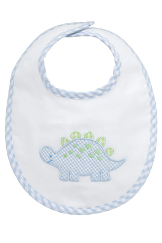Dino Appl. Bib Blue