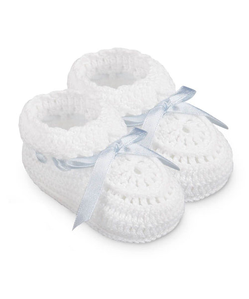 Hand-Crochet Baby Booties