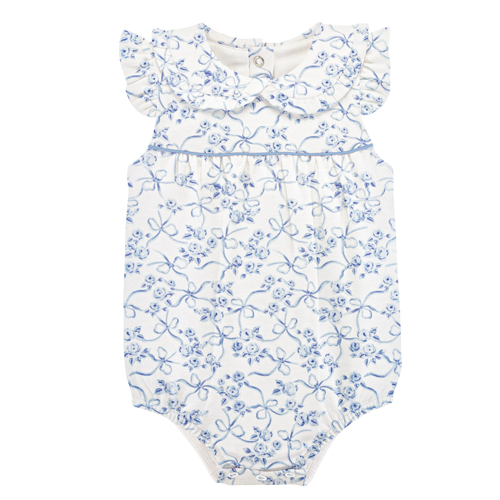 Blue Toile Bubble