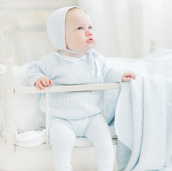 Boys Peter Pan Cable Knit Pantset