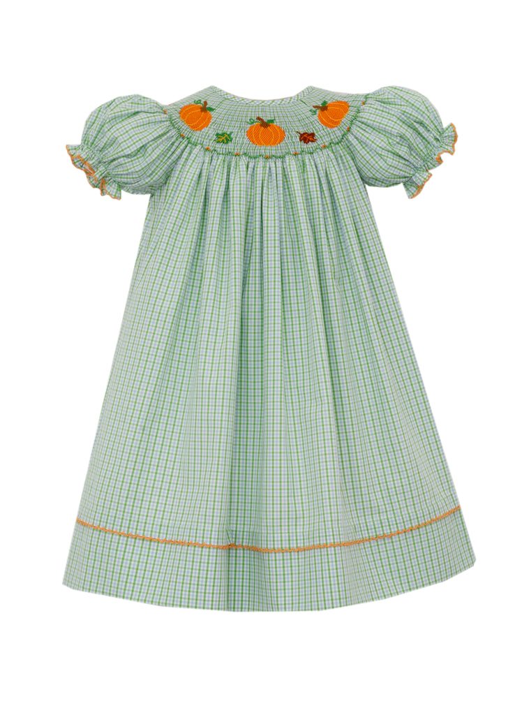 Smocked Pumpkin Dress