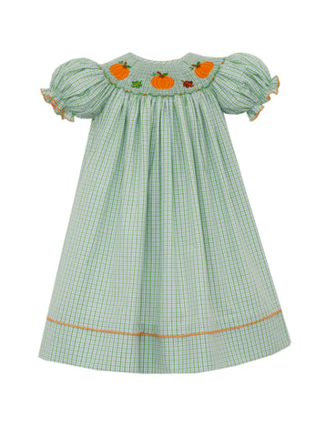 Smocked Pumpkin Dress