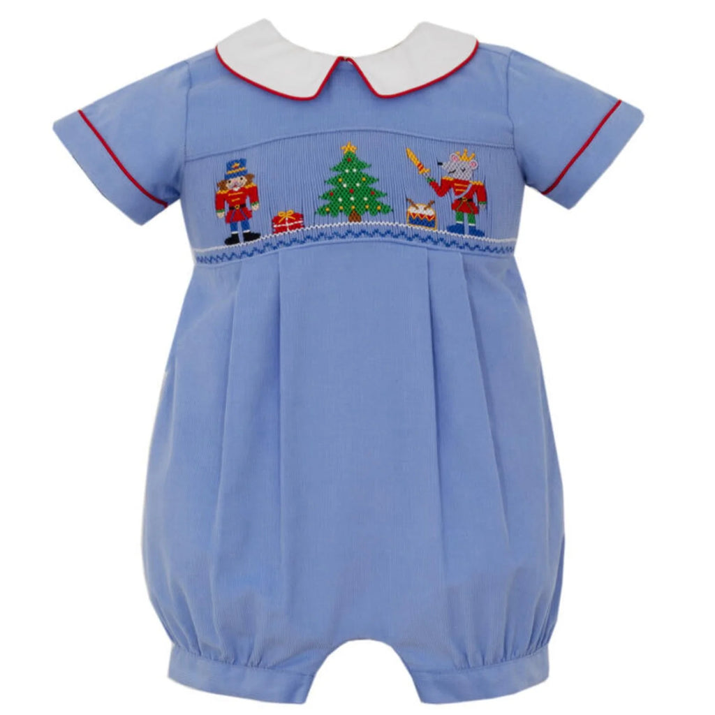 Boys Blue Christmas Nutcracker Bubble