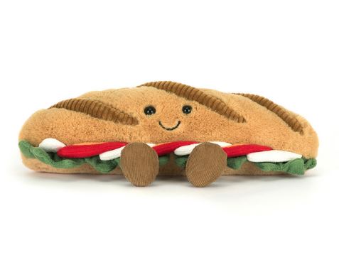 Jellycat Amuseables Caprese Baguette