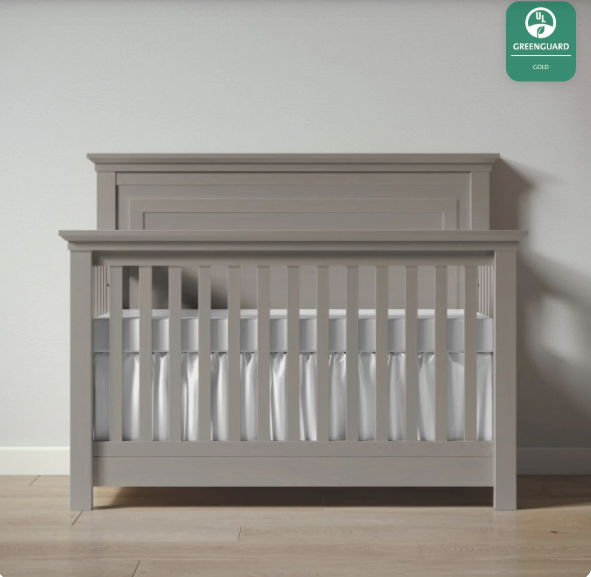 Karisma Convertible Crib - Solid Back