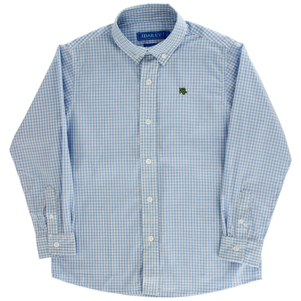 Bailey Boys Blue Check Button Down Shirt