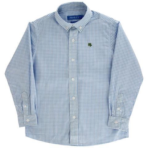 Bailey Boys Blue Check Button Down Shirt