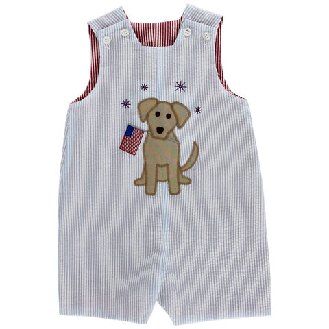 Patriotic Pup Reversible John John