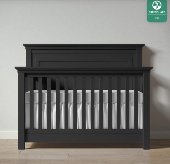 Karisma Convertible Crib - Solid Back