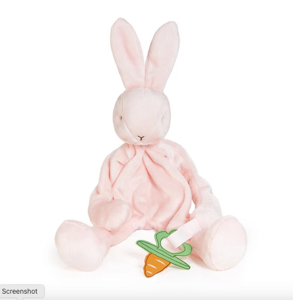 Blossom Silly Buddy Pink Bunny Paci Clip