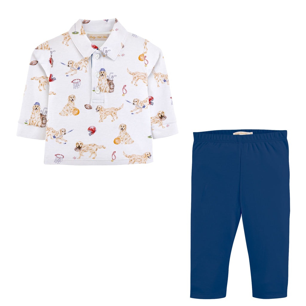 Golden League Printed Pantset