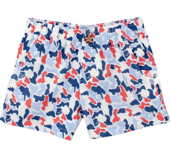 Americana Camo Shorts