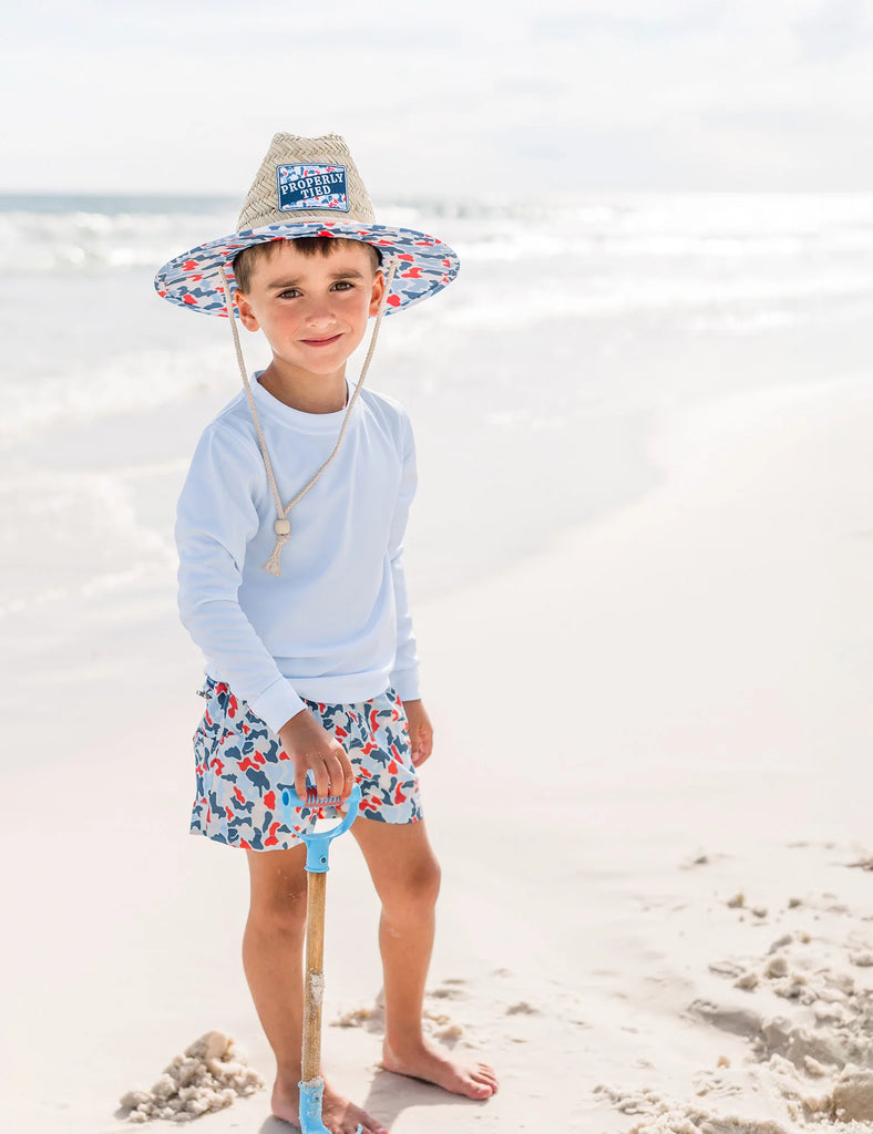 Americana Camo Shorts