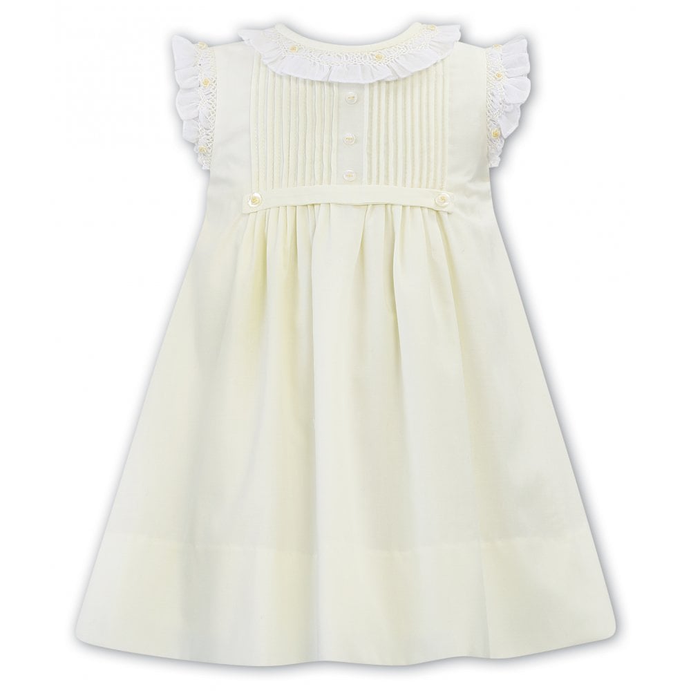 Soft Lemon Yellow A-Line Dress