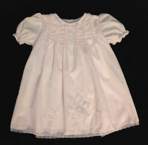 Baby Girl Newborn Pink Dress with Lace