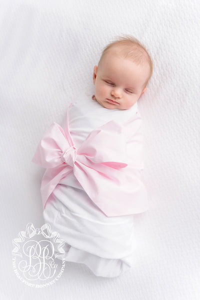 Bow Swaddle ® Palm Beach Pink