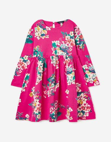 Girl's Hampton Floral Knit Dress