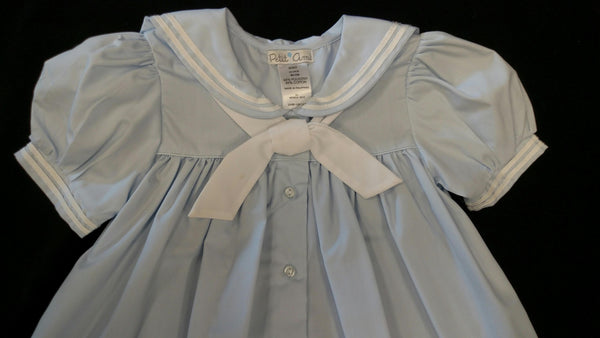 Girl's Blue Sailor Dress