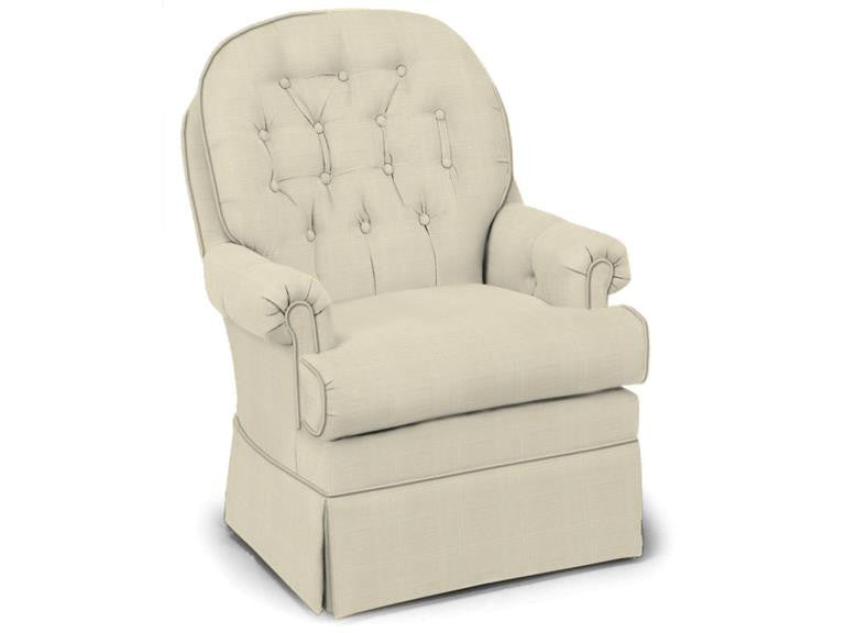 Best Chairs Reese Tufted Swivel Glider