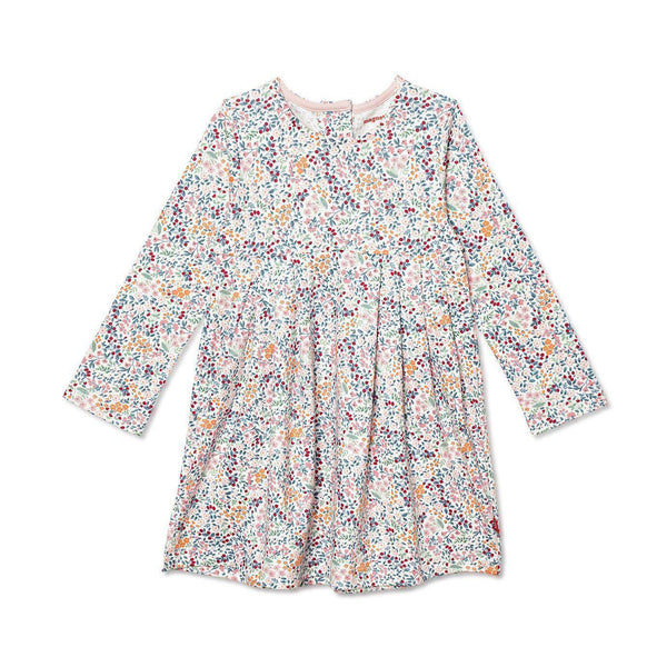 Sheffield Organic Cotton Floral Magnetic Toddler Dress